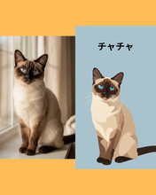 画像をギャラリービューアに読み込む, Pet Portrait Art （ペット肖像アート）
