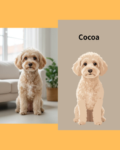 画像をギャラリービューアに読み込む, Pet Portrait Art （ペット肖像アート）
